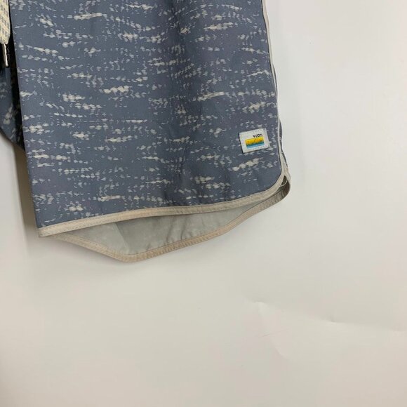 Vuori Men's Banks 6 Inch Elastic Waist Drawstring Print‎ Shorts Size S - Picture 5 of 10